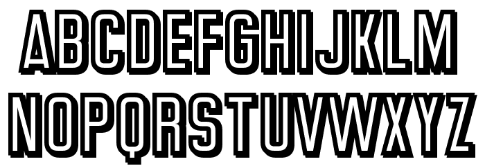 Great Attraction Font LOWERCASE