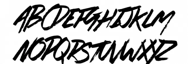 Great Beast Schriftart Groß