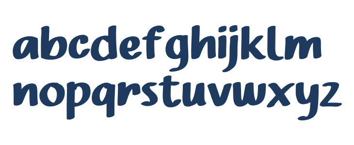 Great Cartoon Lowercase