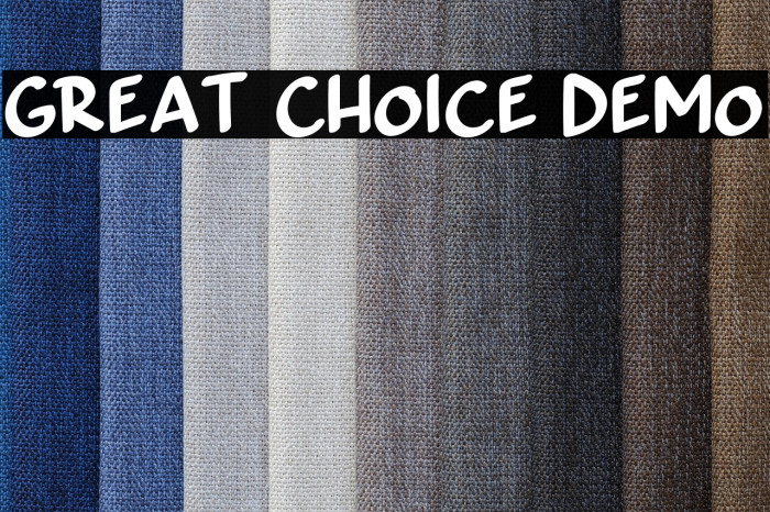 Great Choice Demo Example 2