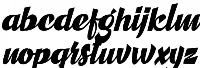 Great Cities Personal Use Regular Font LOWERCASE
