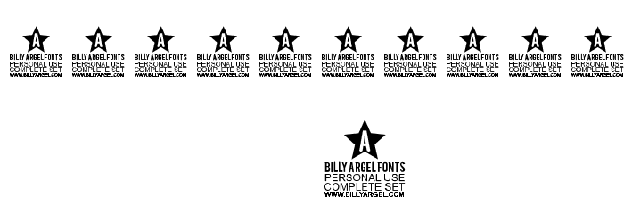 Great Day Bold Personal Use Font OTHER CHARS