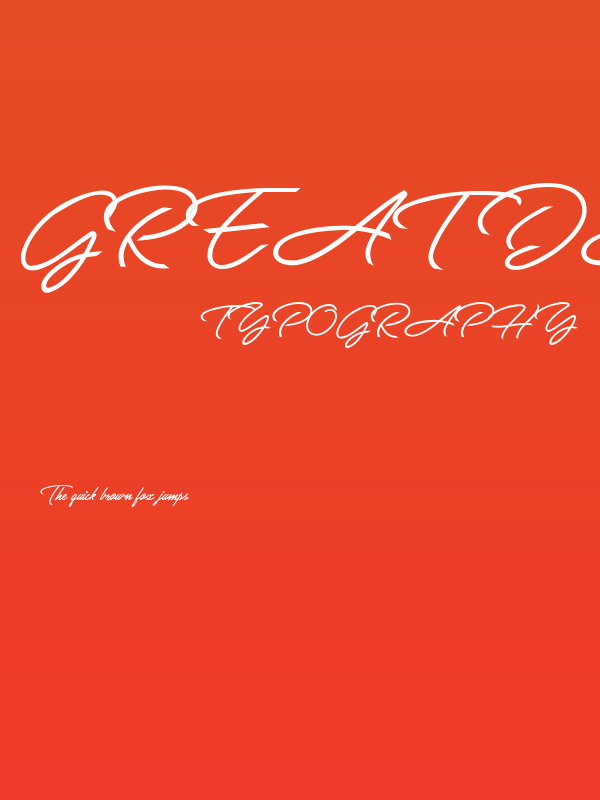 Great Day Bold Personal Use Poster