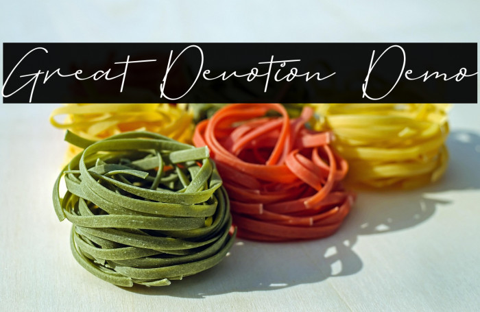 Great Devotion Demo Example 2