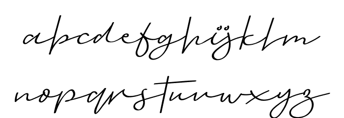 Great Devotion Demo Font LOWERCASE