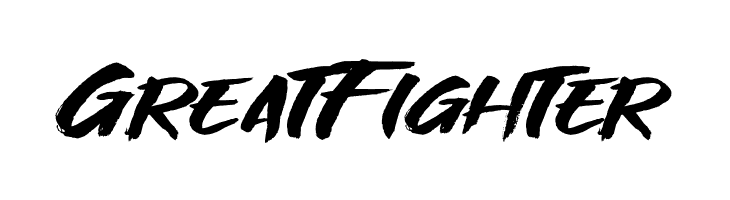 Great Fighter Font