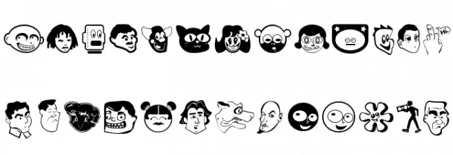 Great Head Шрифта ВЕРХНИЙ