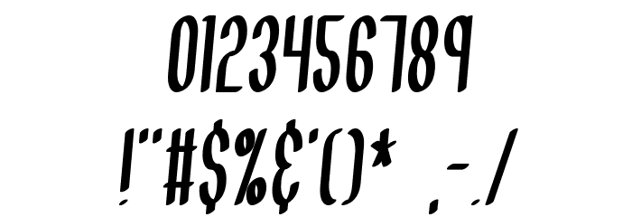 Great Heights BRK Font OTHER CHARS