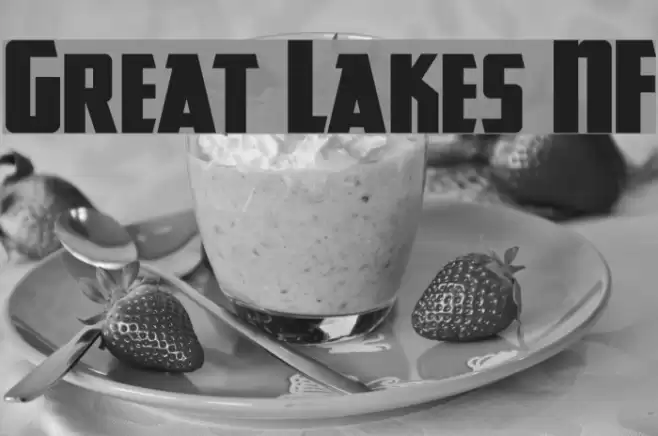 Great Lakes NF Font examples