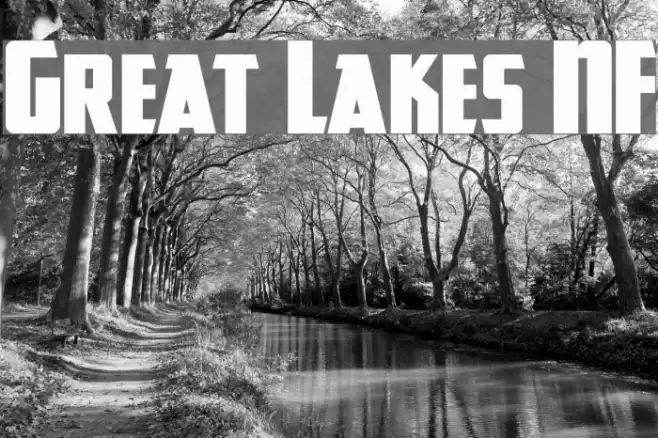 Great Lakes NF Font examples