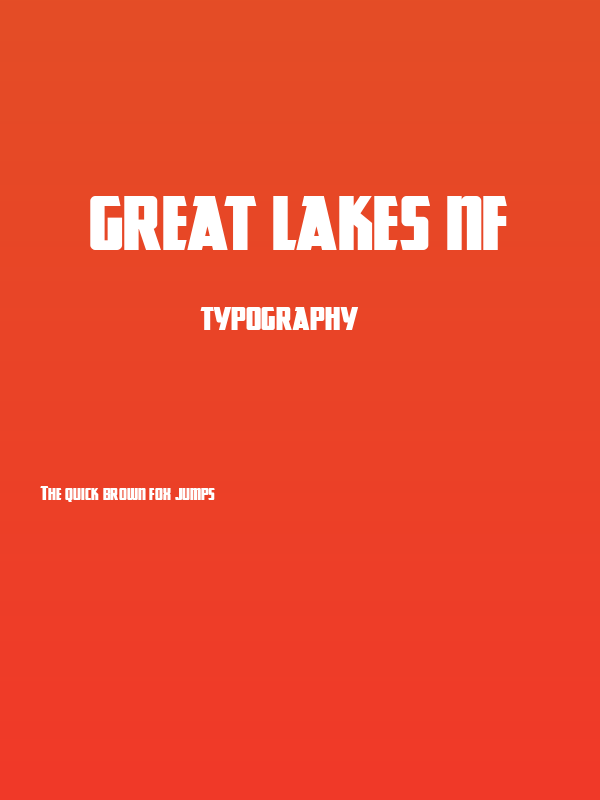 Great Lakes NF Poster