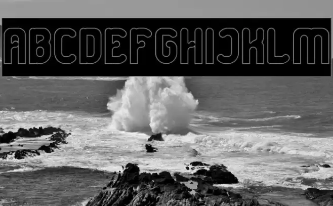 Great Leader-Hollow-Inverse Font examples