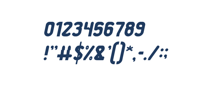 Great Leader Italic Other Characters