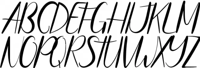 Great March Demo Font OTHER CHARS