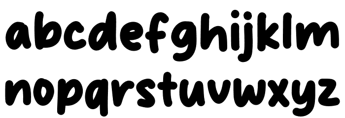 Great Melon Font LOWERCASE