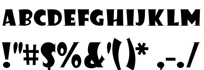 Great Monster Regular Font OTHER CHARS