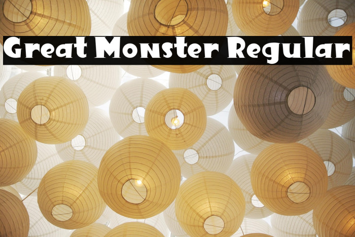 Great Monster Regular Example 2