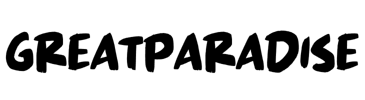 Great Paradise  font caratteri gratis