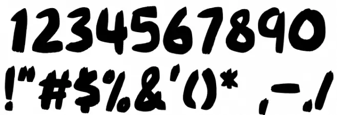 Great Paradise Font OTHER CHARS