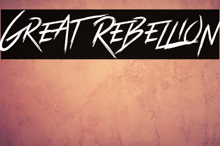 Great Rebellion Example 2