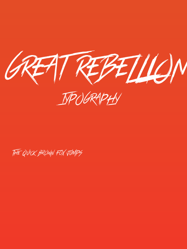 Great Rebellion Poster