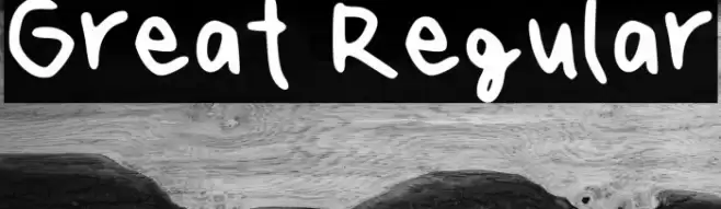 Great Regular Font examples
