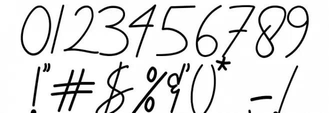 Great Saturday Font OTHER CHARS