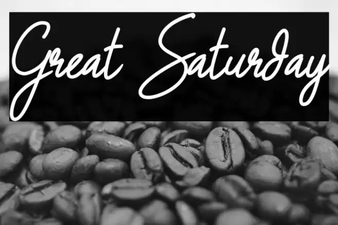 Great Saturday Font examples