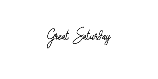 Great Saturday Logo