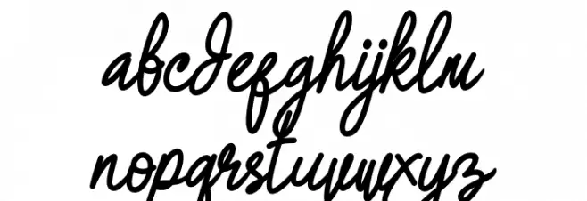 Great Saturday Font LOWERCASE