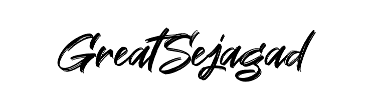 Great Sejagad  les polices de caractères gratuit tlcharger