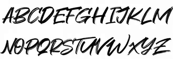 Great Sejagad Schriftart Groß