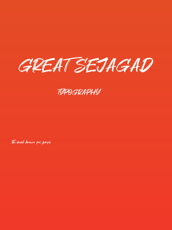 Great Sejagad Poster