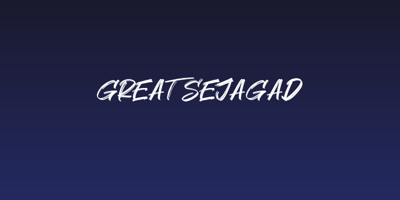 Great Sejagad Social Header