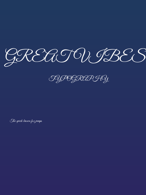 Great Vibes1 Poster