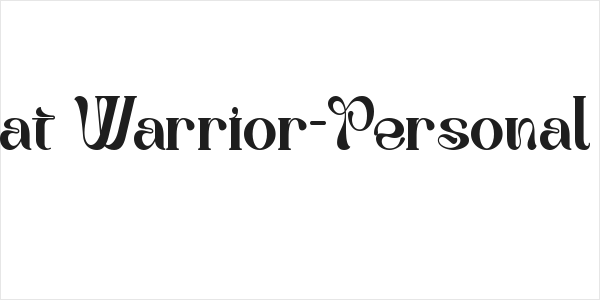 Great Warrior-Personal use Logo