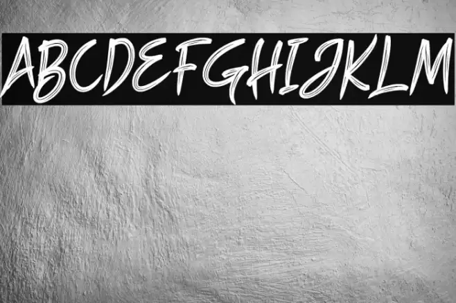 GreatBergamoDemo Font examples