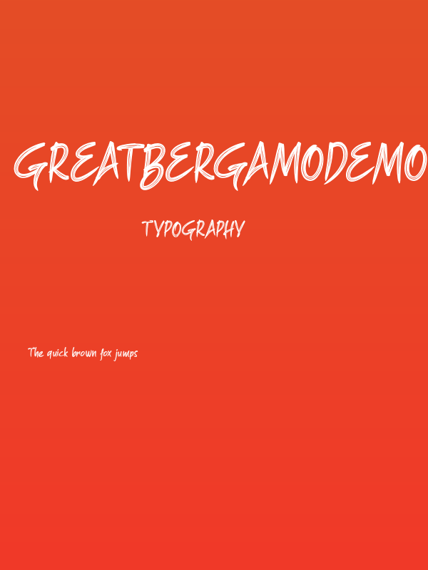 GreatBergamoDemo Poster