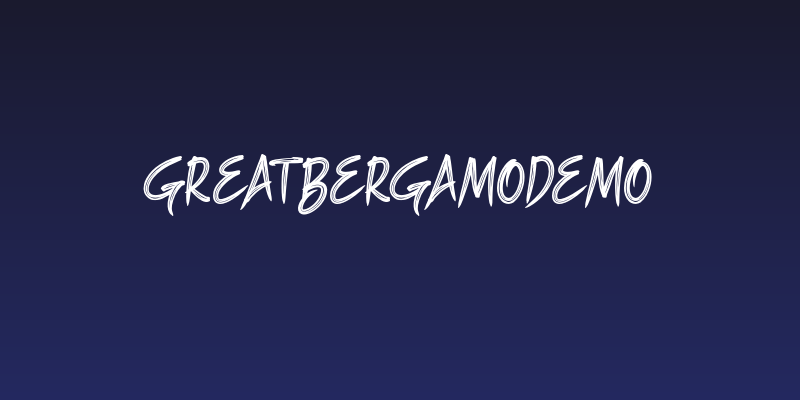 GreatBergamoDemo Social Header