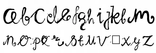 GreatBerserker Font LOWERCASE