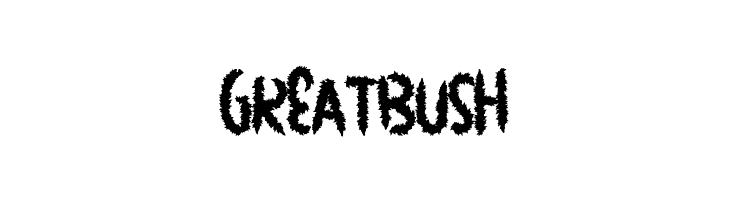 GreatBush  नि: शुल्क फ़ॉन्ट्स डाउनलोड