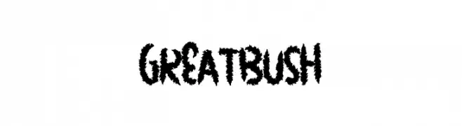 GreatBush  les polices de caractères gratuit tlcharger