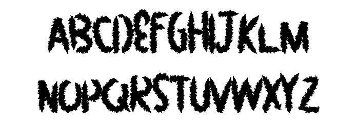 GreatBush Font LOWERCASE