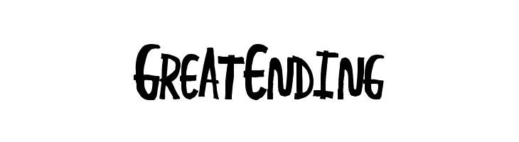 GreatEnding  Free Fonts Download