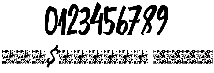 GreatEnding Font OTHER CHARS