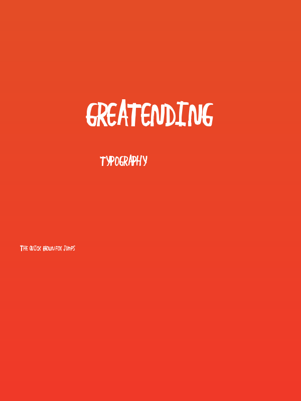 GreatEnding Poster