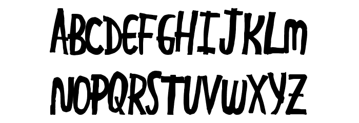 GreatEnding Font LOWERCASE