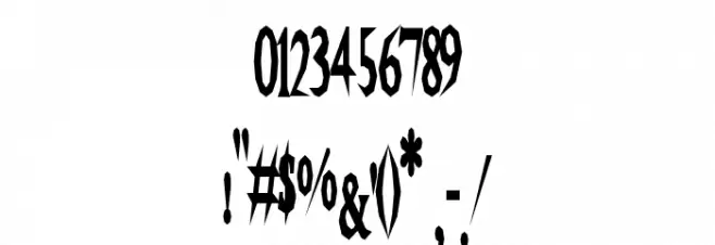 GreatFarmer Font OTHER CHARS