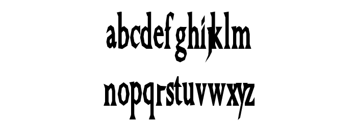 GreatFarmer Font LOWERCASE