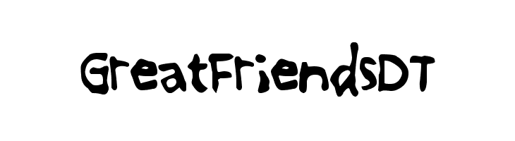 GreatFriendsDT Font